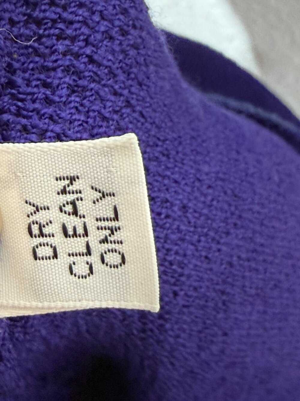 St John Santana Knit Trousers Pants Purple Quiet Luxury Vintage Retro 4 - Picture 9 of 10